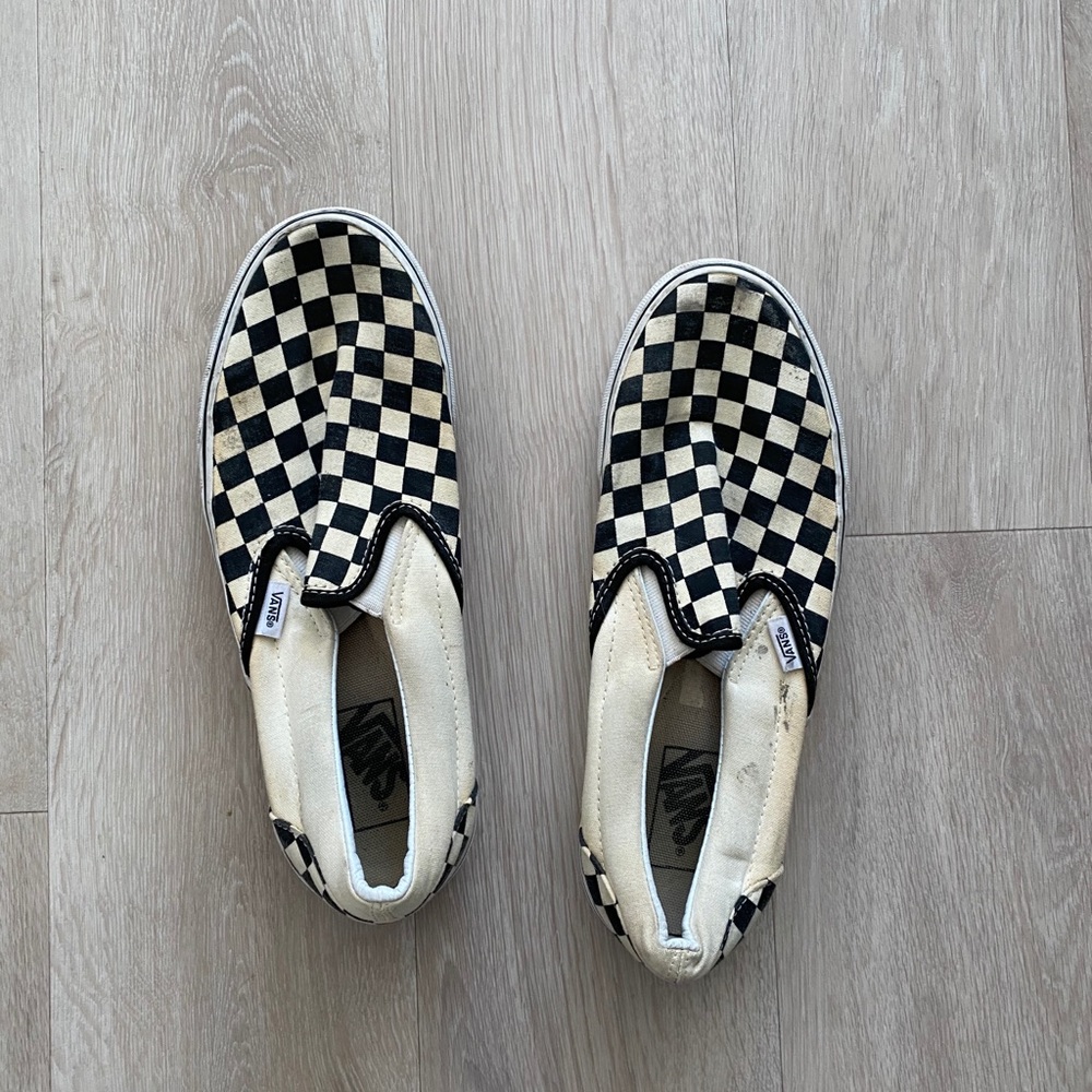 Checkered Vans